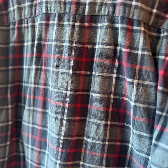 Cheap Monday Men’s Plaid Button Up Flannel Neoshirt L GUC - Picture 7 of 9